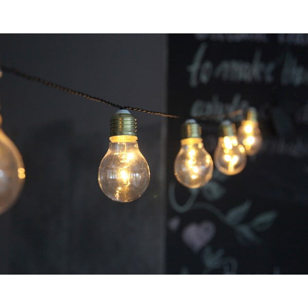 Bela LED svetlobna veriga Star Trading Bulbs In Love, 5 luči-image-3