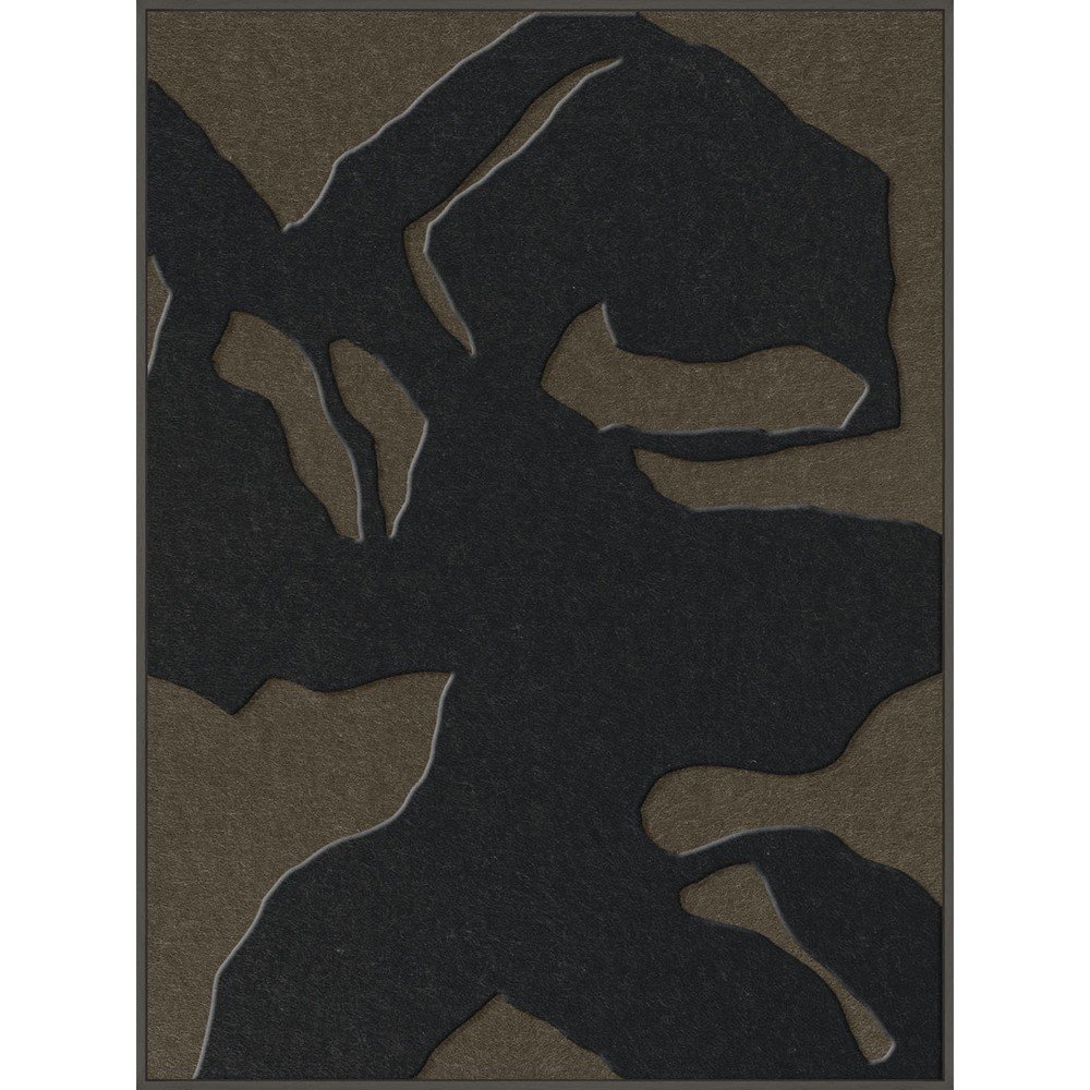 Akustična 3D slika z okvirjem 90x120 cm Silent Shadows 1
