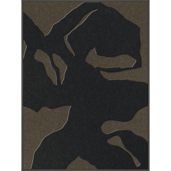 Akustična 3D slika z okvirjem 90x120 cm Silent Shadows 1 – Malerifabrikken