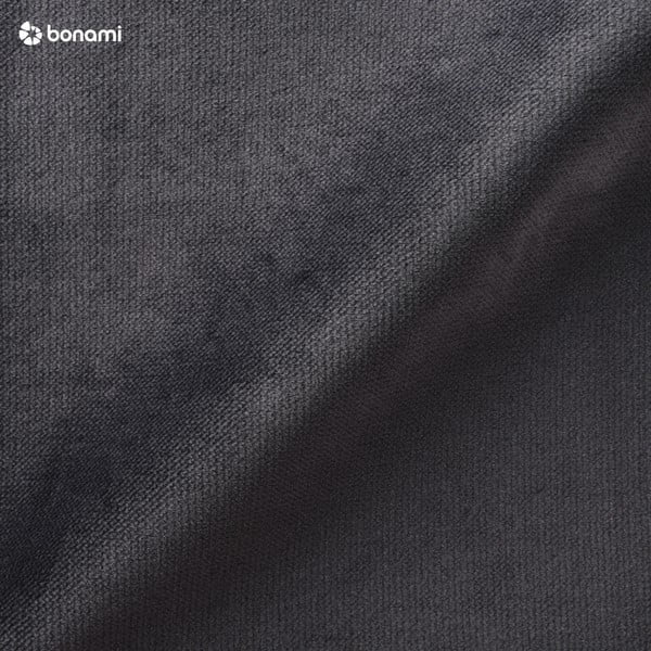 Antracitno siv žametni fotelj Max Winzer Verita Velvet-image-1