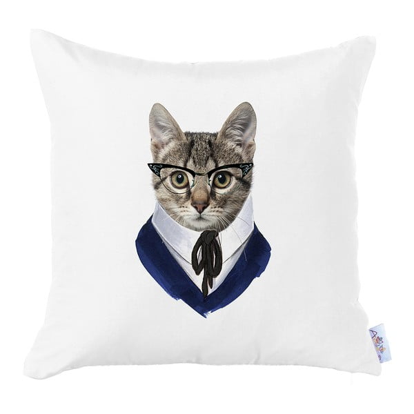 Obloga za blazino Mike & Co. NEW YORK Poslovna mačka, 43 x 43 cm