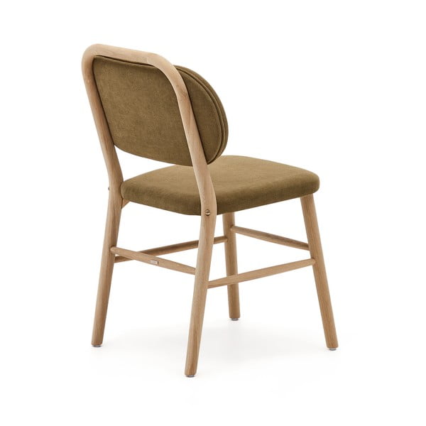 Kaki zeleni jedilni stoli v kompletu 2 ks Helda – Kave Home-image-2