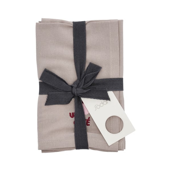 Tekstilni prtički v kompletu 2 ks 40x40 cm Bistro – Södahl-image-2