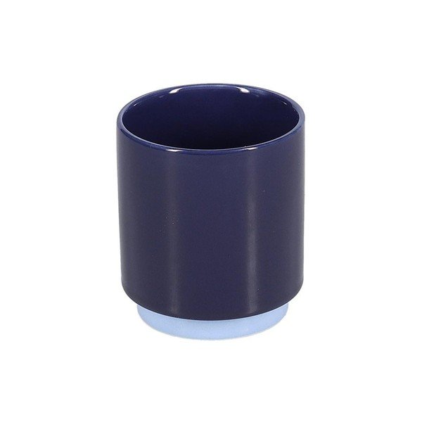 Temno modra skodelica iz kamenine 270 ml Duo – ONA