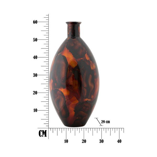 Rjava vaza iz recikliranega stekla stekla Mauro Ferretti Ares, višina 60 cm-image-4