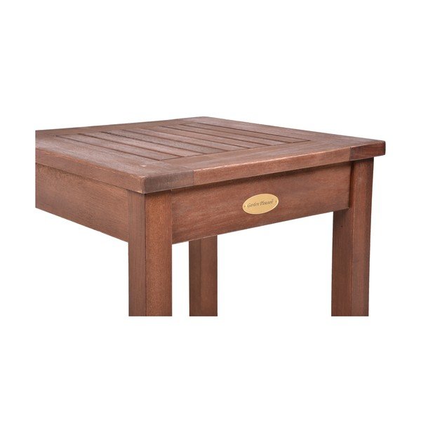 Vrtna mizica iz masivnega evkaliptusa 40x40 cm Sonora – Garden Pleasure-image-2