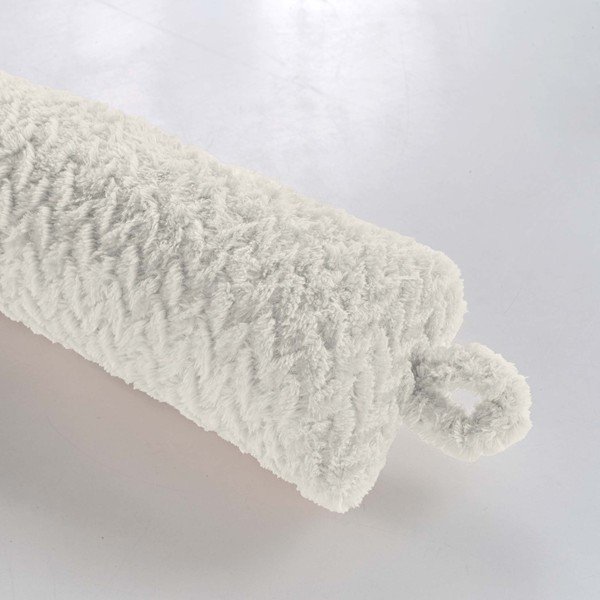 Kremno bela zaščita za vrata proti prepihu 10x80 cm Flanela – douceur d'intérieur-image-2