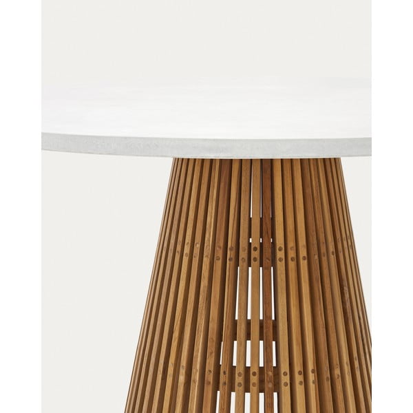 Okrogla vrtna miza ø 120 cm Alcaufar – Kave Home-image-2