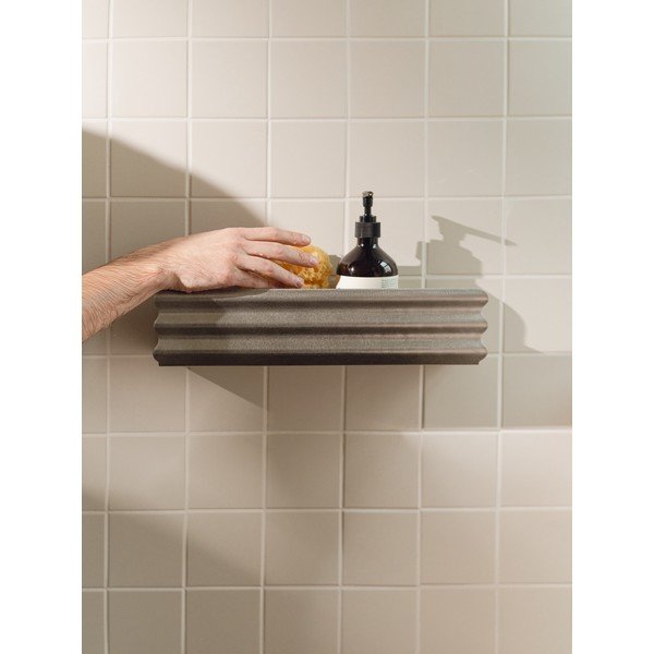 Stenska kopalniška polica iz nerjavečega jekla v srebrni barvi Olbi – noo.ma-image-2