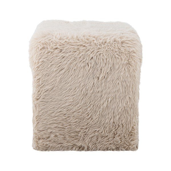 Bež tabure iz umetnega krzna Bobbie – Bloomingville-image-3