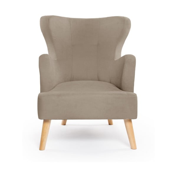 Bež fotelj z naslonom Noemye – Bonami Selection-image-2