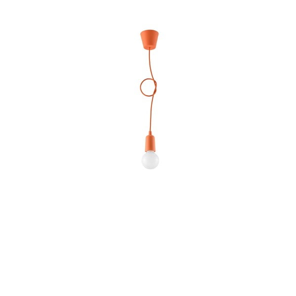 Oranžna viseča svetilka ø 5 cm Rene – Nice Lamps