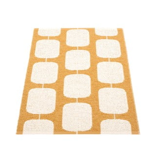 Oker rumena/kremno bela notranja in zunanja preproga 70x100 cm Sten Ochre – Pappelina