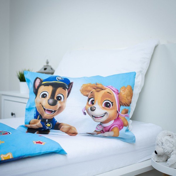 Bombažna otroška posteljnina za otroško posteljico 100x135 cm Paw Patrol – Jerry Fabrics-image-2
