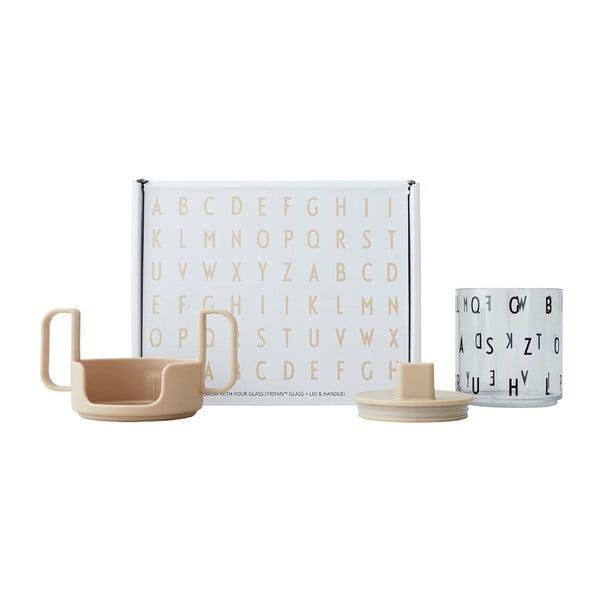 Bež lonček Design Letters Grow With Your Cup-image-2