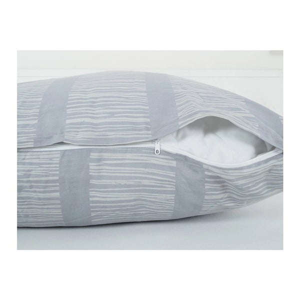 Siva enojna posteljnina iz krepa 140x200 cm Honey Comb – B.E.S.-image-2