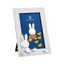 Kovinski stoječ okvir v srebrni barvi 7x10 cm Miffy – Zilverstad