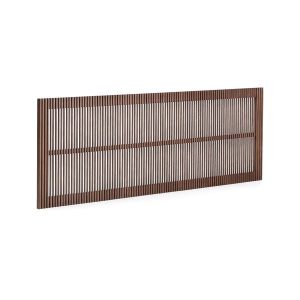 Vzglavje iz masivnega jesena v temni naravni barvi 195x70 cm Beyla – Kave Home