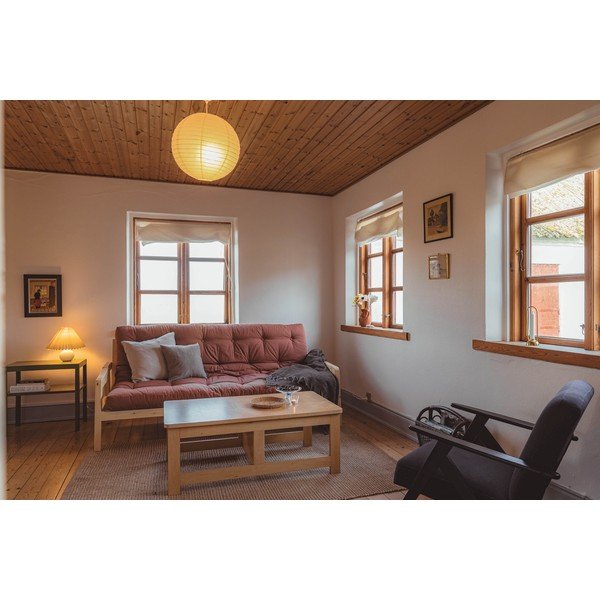 Raztegljiv kavč Karup Design Grab Natural Clear/Clay Brown-image-1