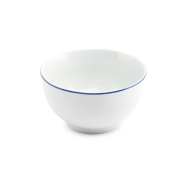 Bela porcelanasta skledica 620 ml Basic White – BonBistro-image-1