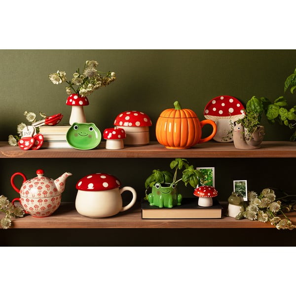 Lončen okrasni cvetlični lonec Frog – Sass & Belle-image-2