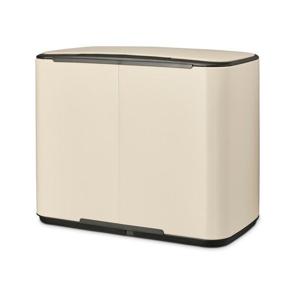 Bež jeklen koš za smeti s pedalom 36 l Bo – Brabantia-image-3