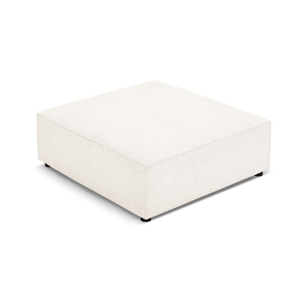 Bež podstavek za noge s tkanino bouclé Jodie - Micadoni Home-image-3