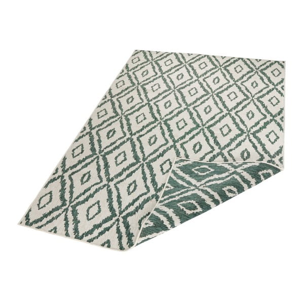 Zeleno-bela zunanja preproga NORTHRUGS Rio, 200 x 290 cm-image-3
