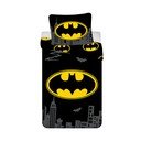 Enojna bombažna otroška posteljnina 140x200 cm Batman "The Emblem" – Jerry Fabrics