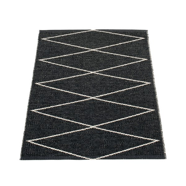 Črna notranja in zunanja preproga 70x100 cm Max Black – Pappelina