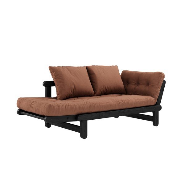 Raztegljiv kavč Karup Design Beat Black/Clay Brown-image-4