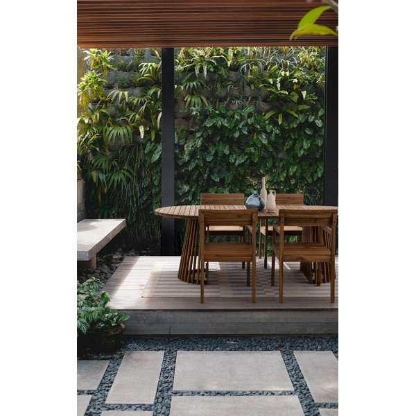 Vrtni stol iz masivnega lesa v naravni barvi Rodano – Bizzotto-image-1