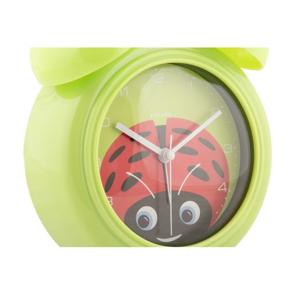 Otroška budilka ø 15 cm Peekaboo Ladybug – Karlsson-image-2