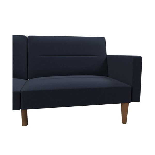 Temno moder raztegljiv kavč Støraa Mainstays-image-4