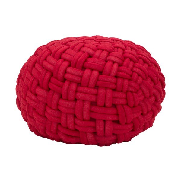 Mauro Ferretti Rope rdeči puf, ø 50 cm-image-3