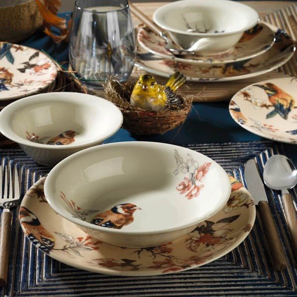 24-delni porcelanast jedilni set Kutahya Pateo -image-3