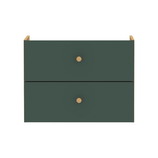 Temno zelena komponenta s predali 43x33 cm Z Cube - Tenzo-image-2