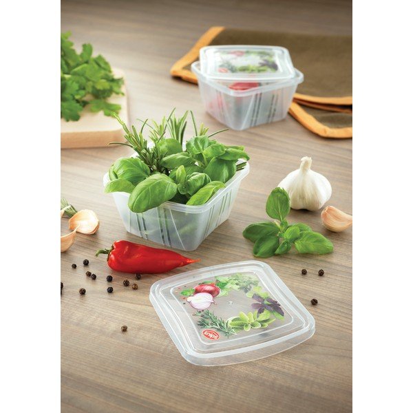 Komplet 3 škatlic za hrano Snips Classic, 0,25 l-image-1