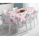 Minimalistične prevleke za blazine Rdeče snežinke, 140 x 180 cm