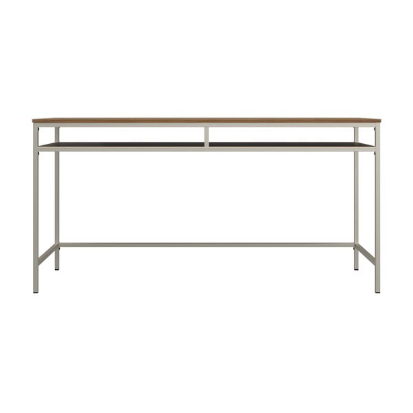 Pisalna miza z mizno ploščo v orehovem dekorju 51x153 cm Bradford – Støraa