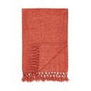 Opečnato oranžna odeja iz šenilje 130x170 cm Wilson – Catherine Lansfield