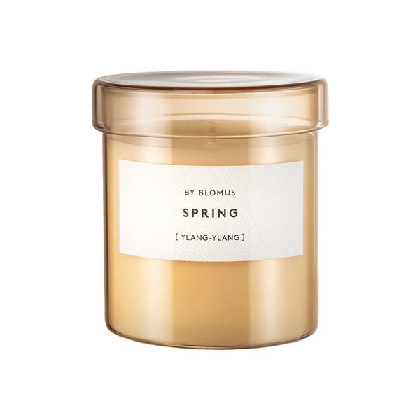 Dišeča sveča iz sojinega voska čas gorenja 45 h Valoa Spring – Blomus