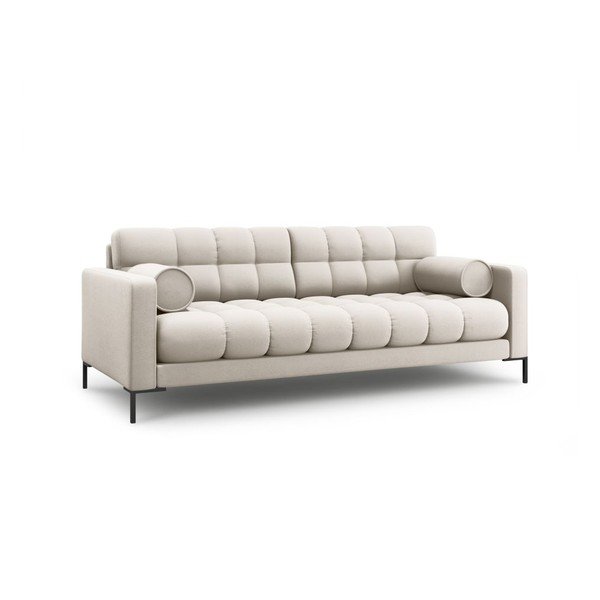 Bež raztegljiva sedežna garnitura s prostorom za shranjevanje 222 cm Bali – Cosmopolitan Design-image-3