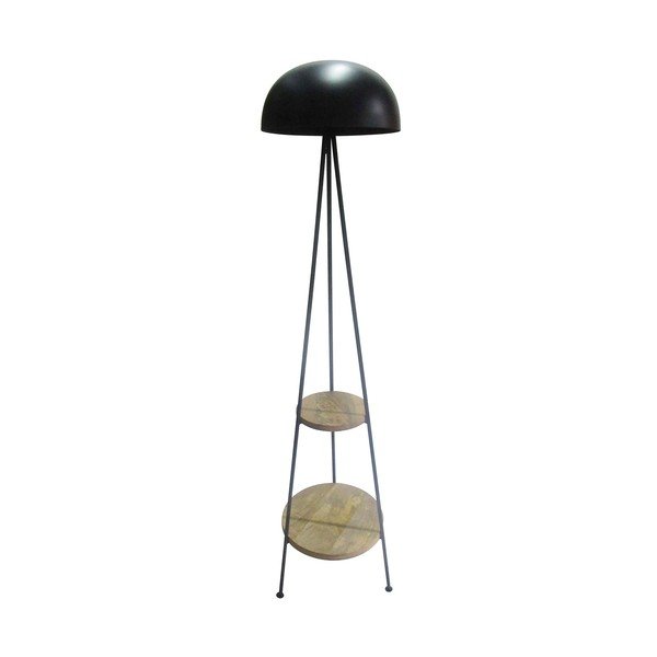Črna talna svetilka (višina 150 cm) Ardecor - Sema-image-2