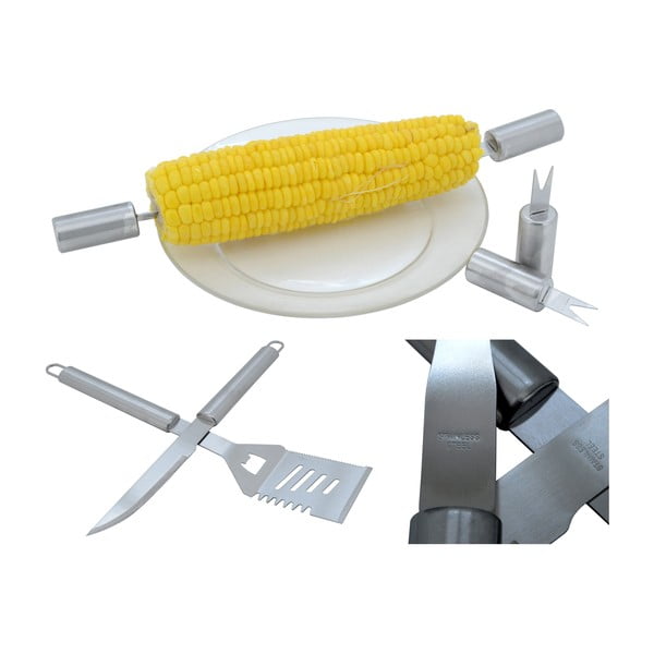 Komplet 30 orodij za peko na žaru v kovčku Cattara Alu-image-2