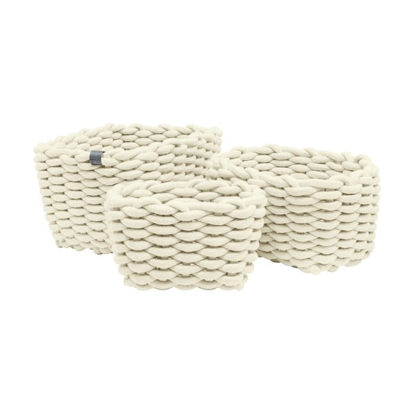 Tekstilne košare v kompletu 3 ks 30x25x19 cm Tom Tailor – Wenko