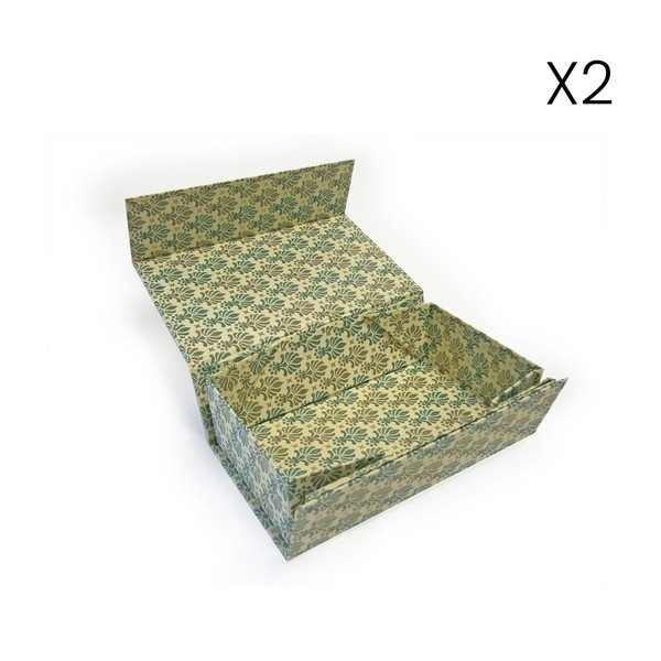 Darilni škatli v kompletu 2 ks 20x36 cm Lilies – Kartos-image-1