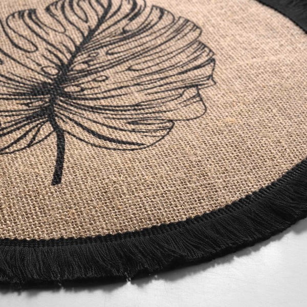 Pogrinjek iz jute ø 38 cm Mogador – douceur d'intérieur-image-1