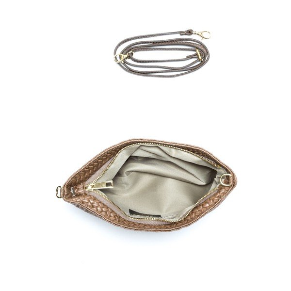 Sivo-rjava usnjena torbica Isabella Rhea št. 8029-image-4