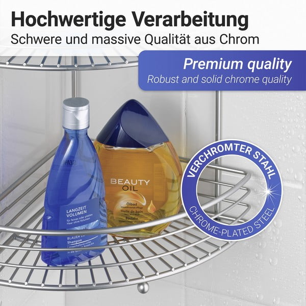 Kotna kopalniška polica Wenko Milano-image-4